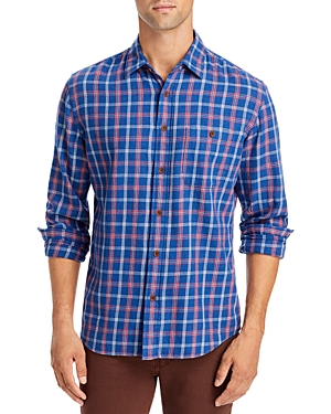 Faherty The Movement Flannel Plaid Regular Fit Button Down Shirt In Table Mesa Plaid