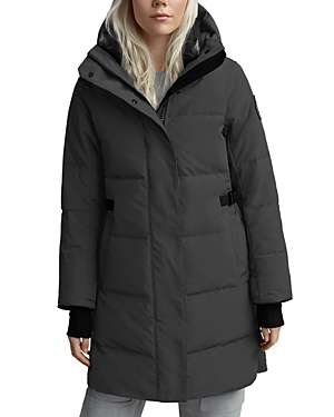 Canada Goose Black Label Bennett Down Parka In Graphite