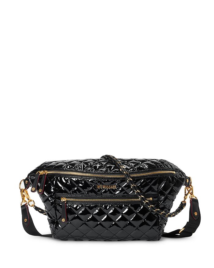 mz wallace black crossbody sling bag