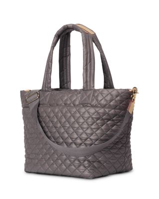 Medium Quilted Nylon Metro Tote Deluxe