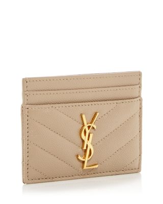 Saint Laurent Cassandre Matelasse Card Case