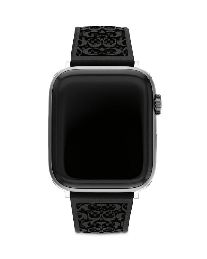 COACH Apple Watch® Silicone Strap 42mm/44mm | Bloomingdale's