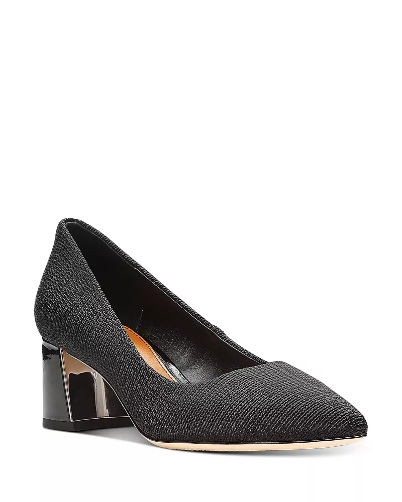 Donald Pliner Women's Pointed Toe Block Heel Pumps