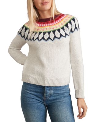 fair isle sweater womens