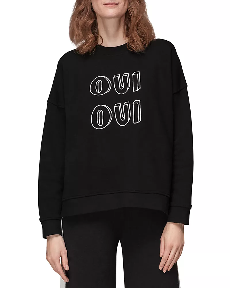 Whistles Oui Oui Sweatshirt