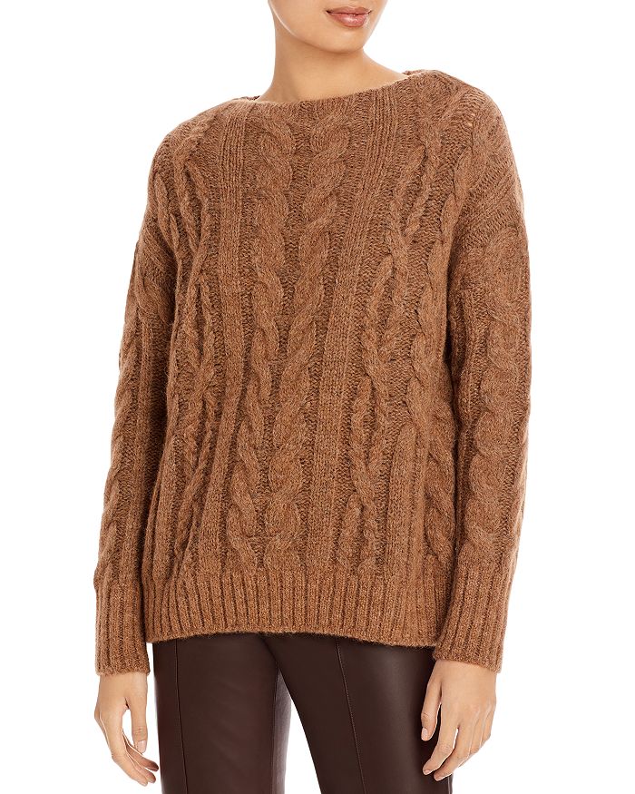 Vince cable knit sweater hot sale