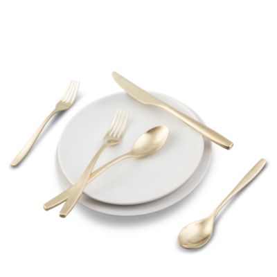 Averie Satin 20 Piece Flatware Set 