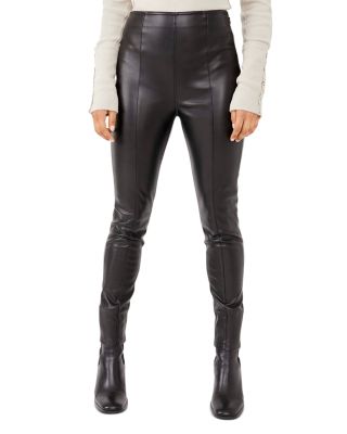 leather skinny pants womens