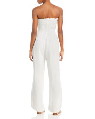 bloomingdales white jumpsuit