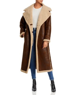 SIMON MILLER Jetz Faux Shearling Coat | Bloomingdale's