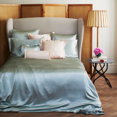 Silk Solid Duvet Cover, Queen 