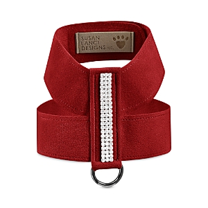 Shop Susan Lanci Designs 3 Row Giltmore Crystals Tinkie Harness In Red