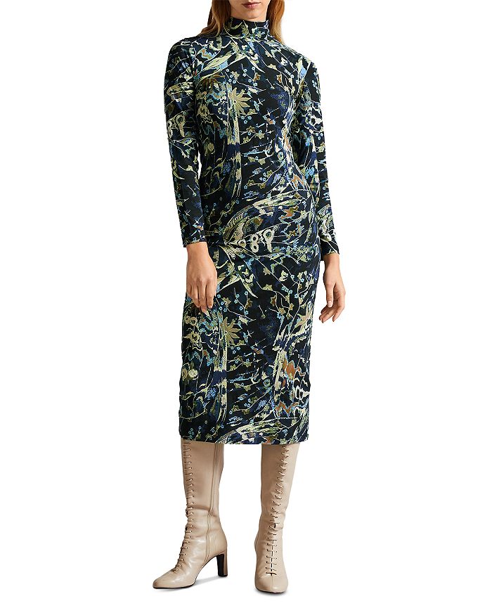 Ted baker high deals neck dress