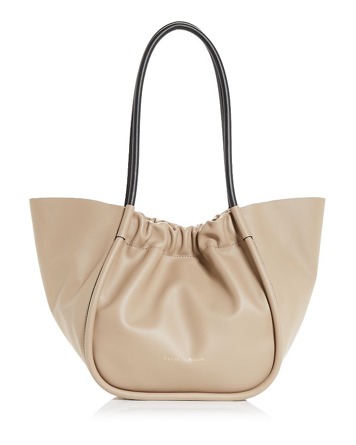 Proenza Schouler Large Ruched Leather Tote | Bloomingdale's