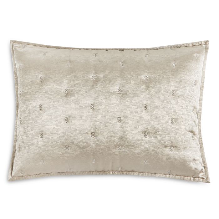 Shop Hudson Park Collection Nouveau Quilted King Sham - 100% Exclusive In Charcoal