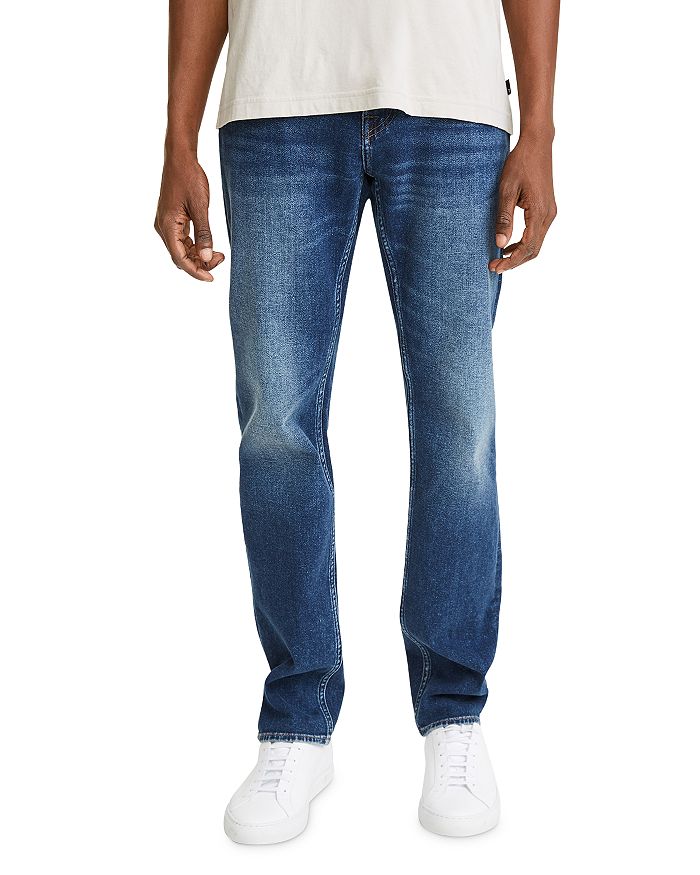 7 For All Mankind Slimmy Squiggle Slim Straight Jeans In Colinas