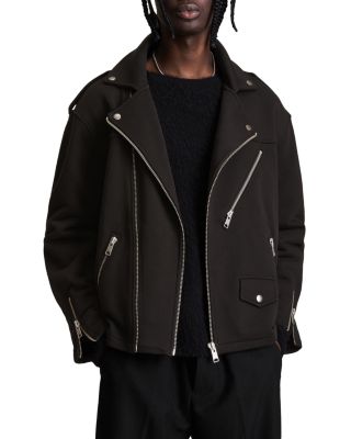 ALLSAINTS Vikan Oversized Fit Biker Jacket | Bloomingdale's Men