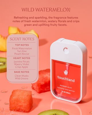 Power Mist Hydrating Hand Sanitizer 1 oz., Wild Watermelon