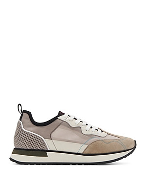 Shop Greats Unisex Mccarren Color Blocked Lace Up Sneakers In Taupe Multi