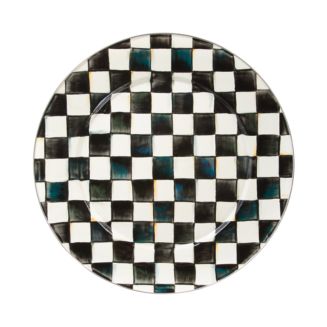 Mackenzie-Childs Courtly Check® Enamel Serving Platter | Bloomingdale's