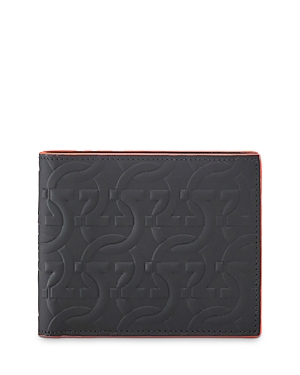 Salvatore Ferragamo Gancini Leather Bifold Wallet