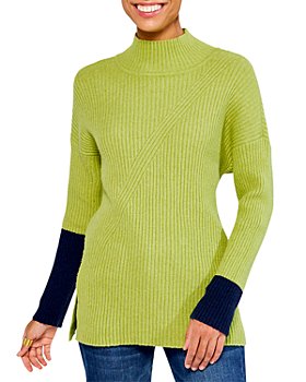 NIC+ZOE - Cozy Up Colorblock Turtleneck Sweater
