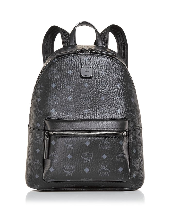 MCM Stark monogram-print mini leather backpack