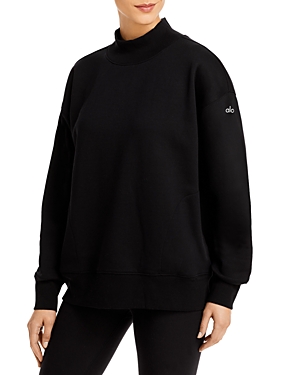 Alo Yoga Refresh Sweatshirt In Black