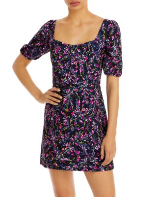 FRENCH CONNECTION Flores Whisper Mini Dress | Bloomingdale's Women