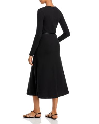 cashmere midi dress