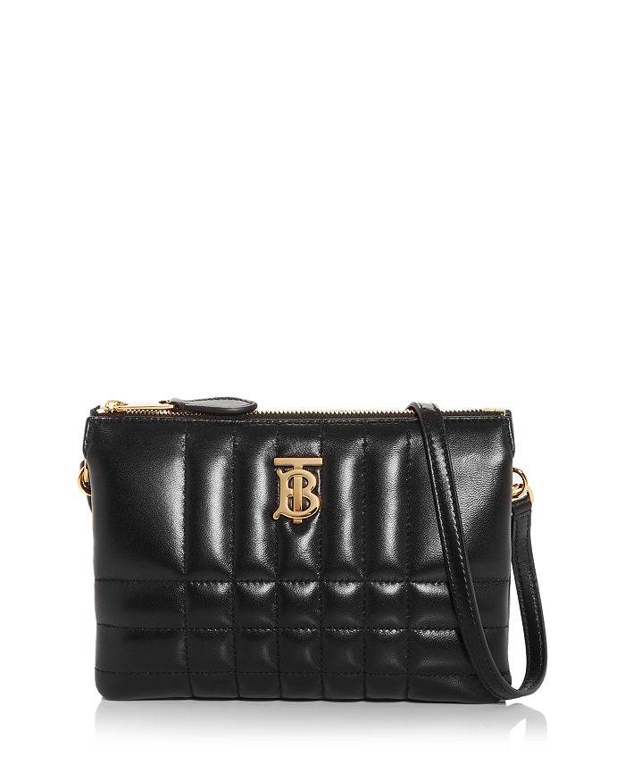 Burberry Lola Twin Pouch Quilted Leather Crossbody Bag | Bloomingdale's