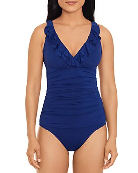 POLO RALPH LAUREN LOGO ICONS Bralette Bikini Top - Navy blue