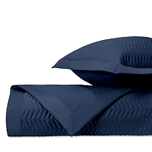 Home Treasures Chester Euro Quilted Sham Set In Navy
