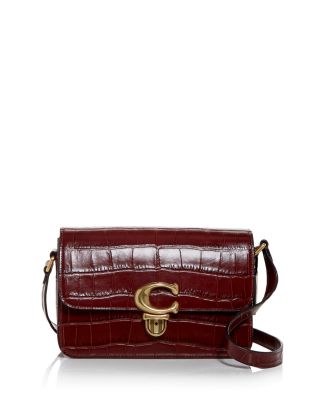 coach embossed crossbody bag