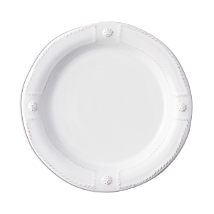 Juliska Berry & Thread French Panel Cocktail Plate In White