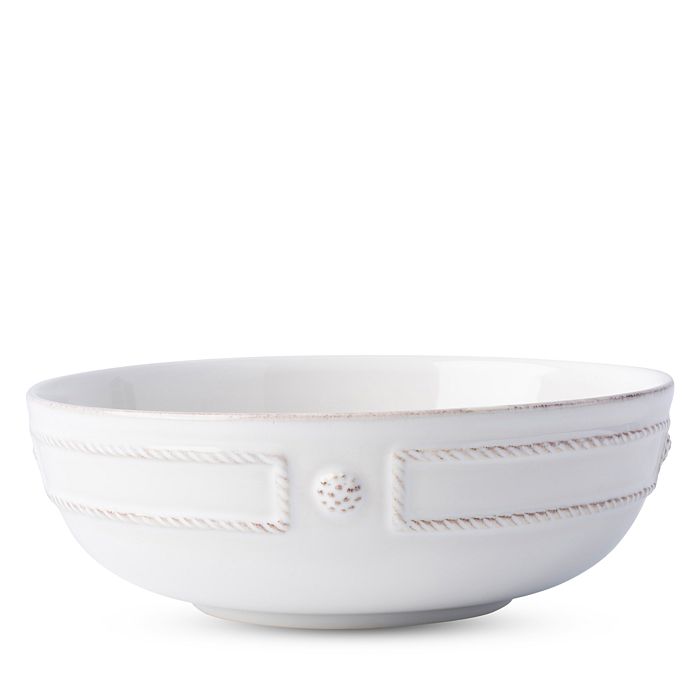 Shop Juliska Berry & Thread French Panel Coupe Pasta Bowl In Whitewash
