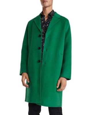 olive green overcoat