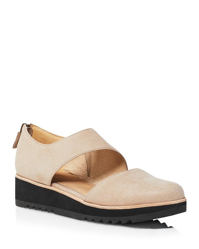 Eileen Fisher - Women's Cutout Platform Flats