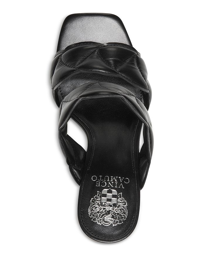 VINCE CAMUTO - Women's Renneya Square Toe High Heel Dress Sandals