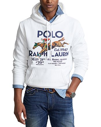 Polo Ralph Lauren Cotton Blend Fleece Printed Hoodie | Bloomingdale's