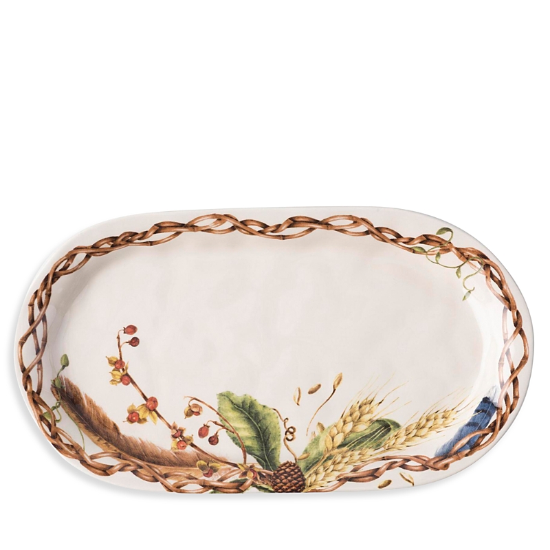 Juliska Forest Walk Hostess Tray In Café Au Lait