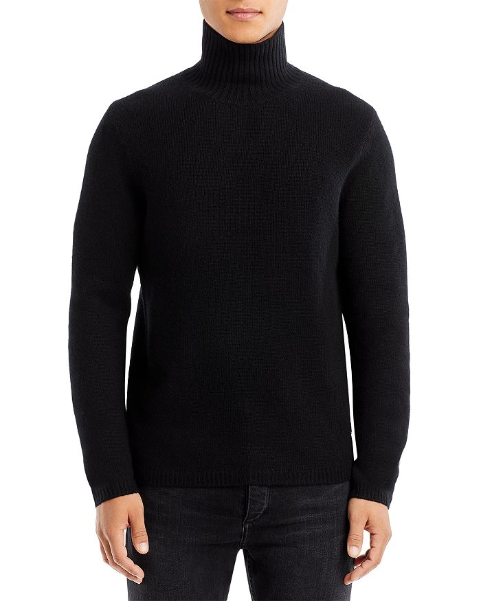 Vince Plush Cashmere Solid Regular Fit Turtleneck Sweater | Bloomingdale's