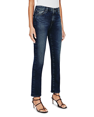 Ag Mari High Rise Slim Straight Jeans in Georgetown