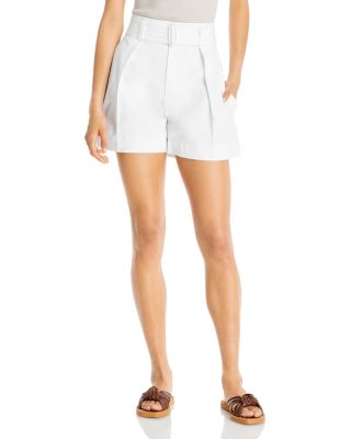 Vince - Belted Twill Shorts