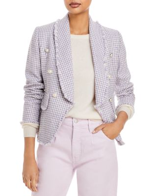 AQUA - Tweed Cutaway Blazer - 100% Exclusive