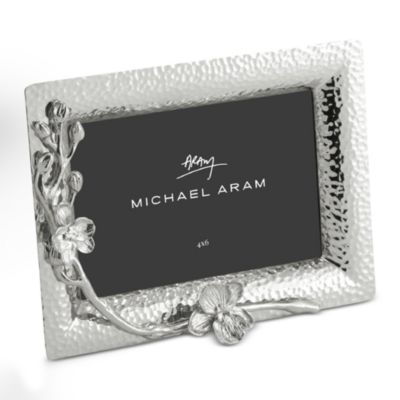 White Orchid Frame, 4&amp;quot; x 6&amp;quot;