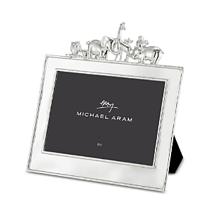 Shop Michael Aram Animals Frame, 5 X 7 In Silver