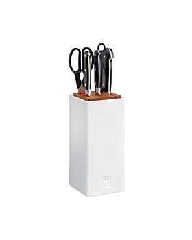 Zwilling J.A. Henckels - ZWILLING Pro Ceramic Knife Block Set, 6 Pieces