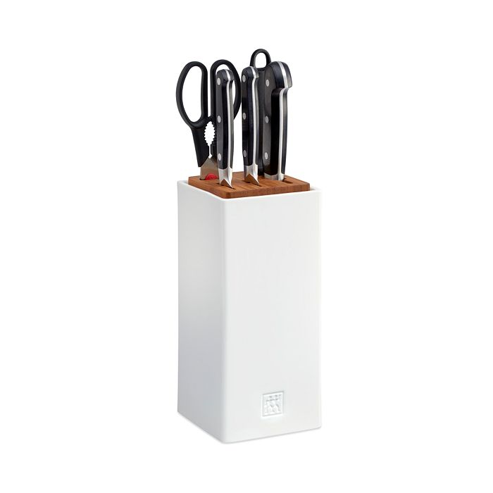 Zwilling J.A. Henckels - ZWILLING Pro Ceramic Knife Block Set, 6 Pieces