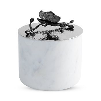 Michael Aram - Black Orchid Large Marble Luxe Candle